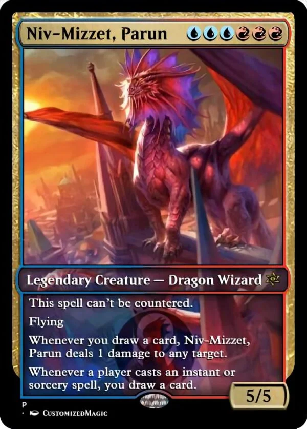 Niv-Mizzet, Parun | Pic 2 25 | Magic the Gathering / MTG Proxy Cards |