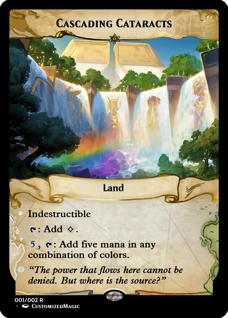 Cascading Cataracts | Pic 2 28 | Magic the Gathering / MTG Proxy Cards | Emeria
