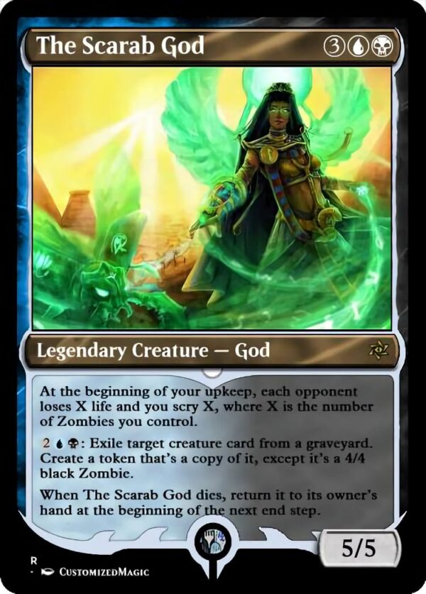 The Scarab God | Pic 2 32 | Magic the Gathering Proxy Cards