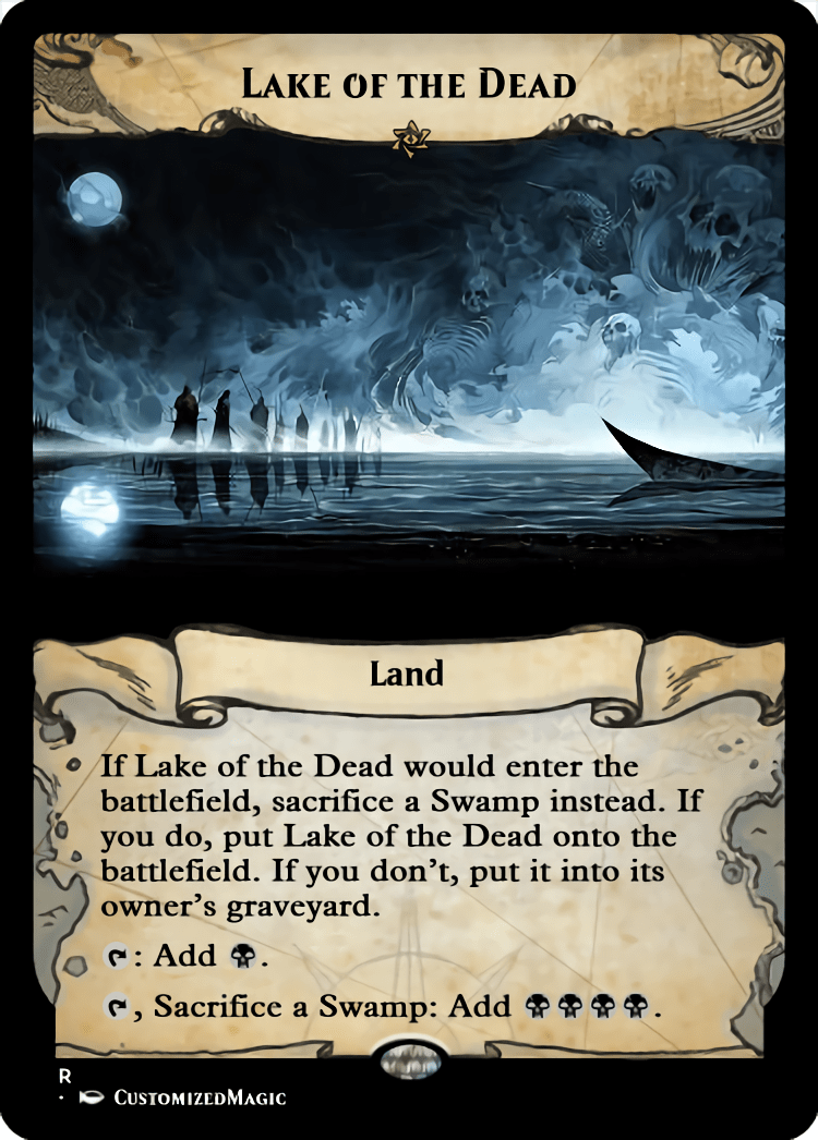 Lake Of The Dead | Magic The Gathering Proxy Cards
