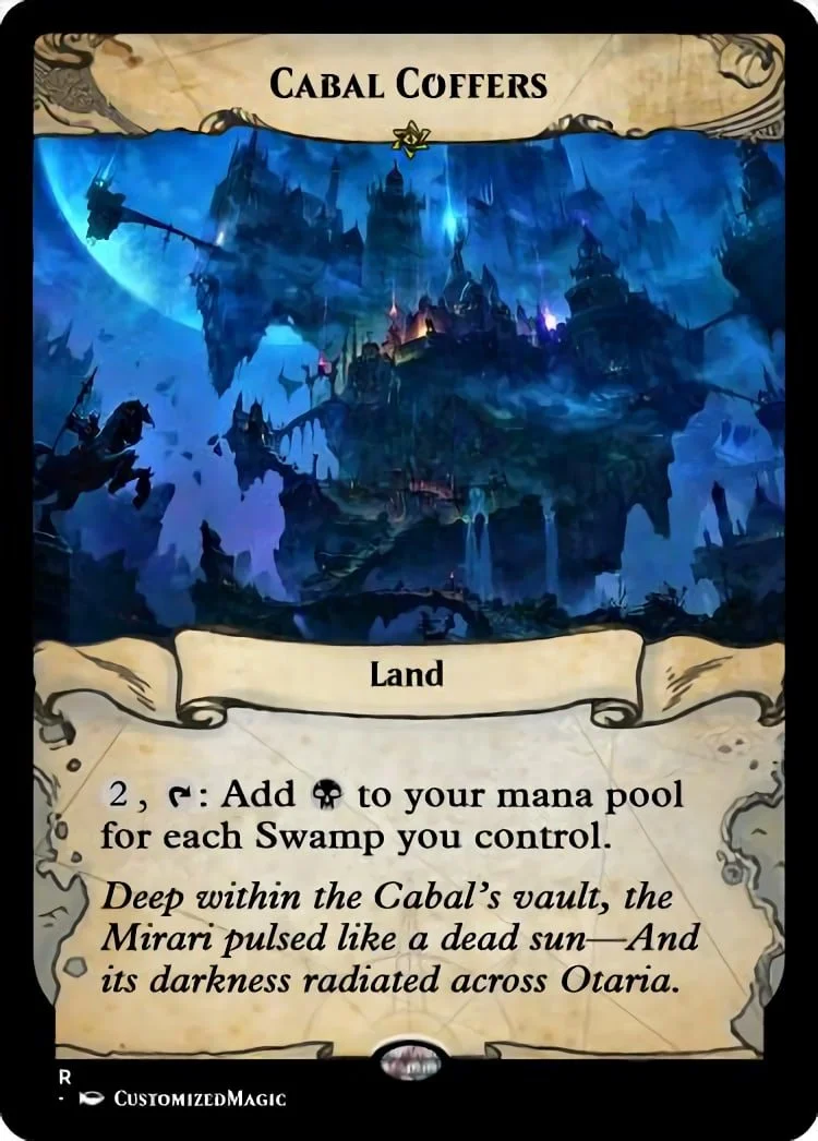 Cabal Coffers | Pic 2 37 | Magic the Gathering / MTG Proxy Cards | Dual Lands
