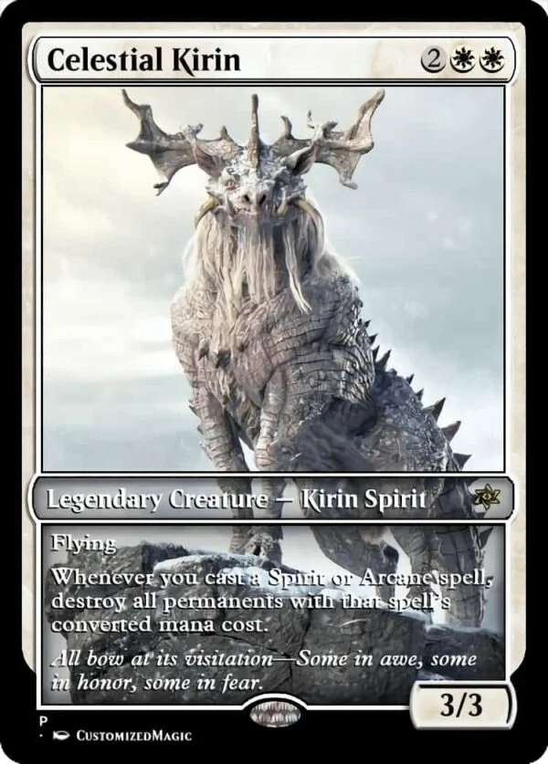 Celestial Kirin | Pic 2 4 1 | Magic the Gathering / MTG Proxy Cards |