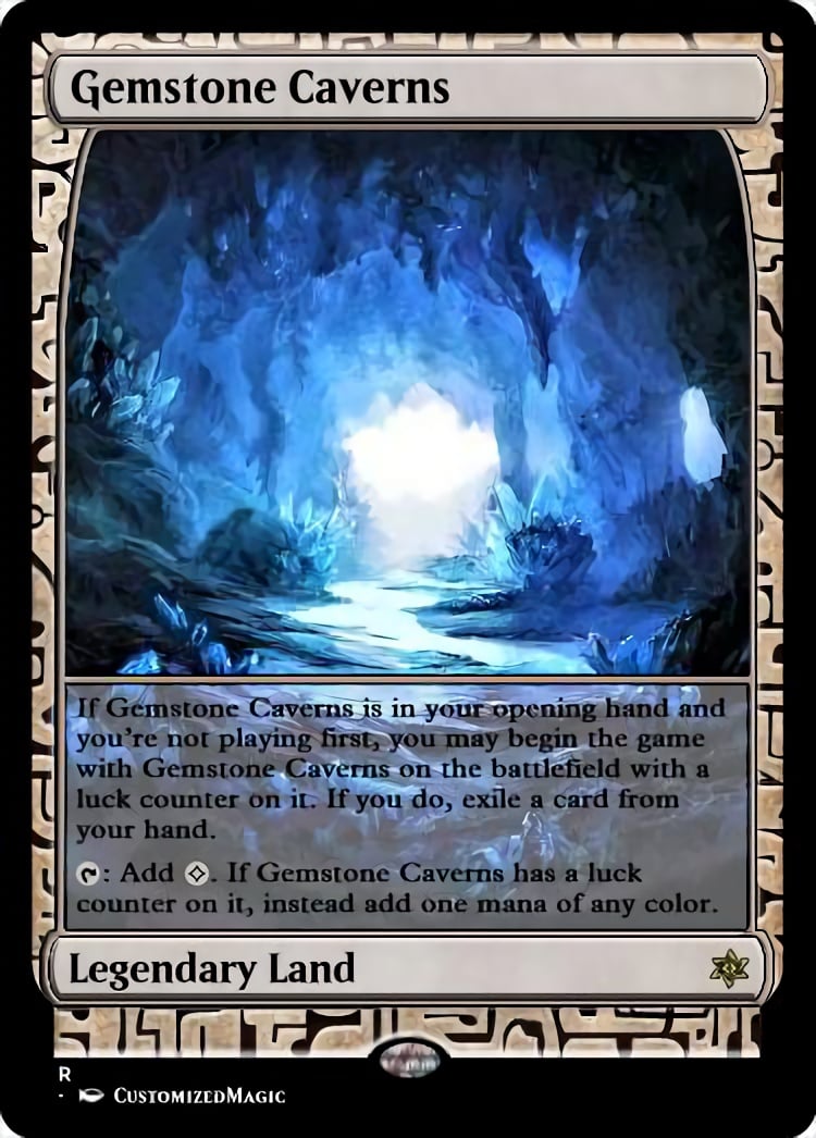 Gemstone Caverns – CustomizedMTG – Magic the Gathering Proxy Cards