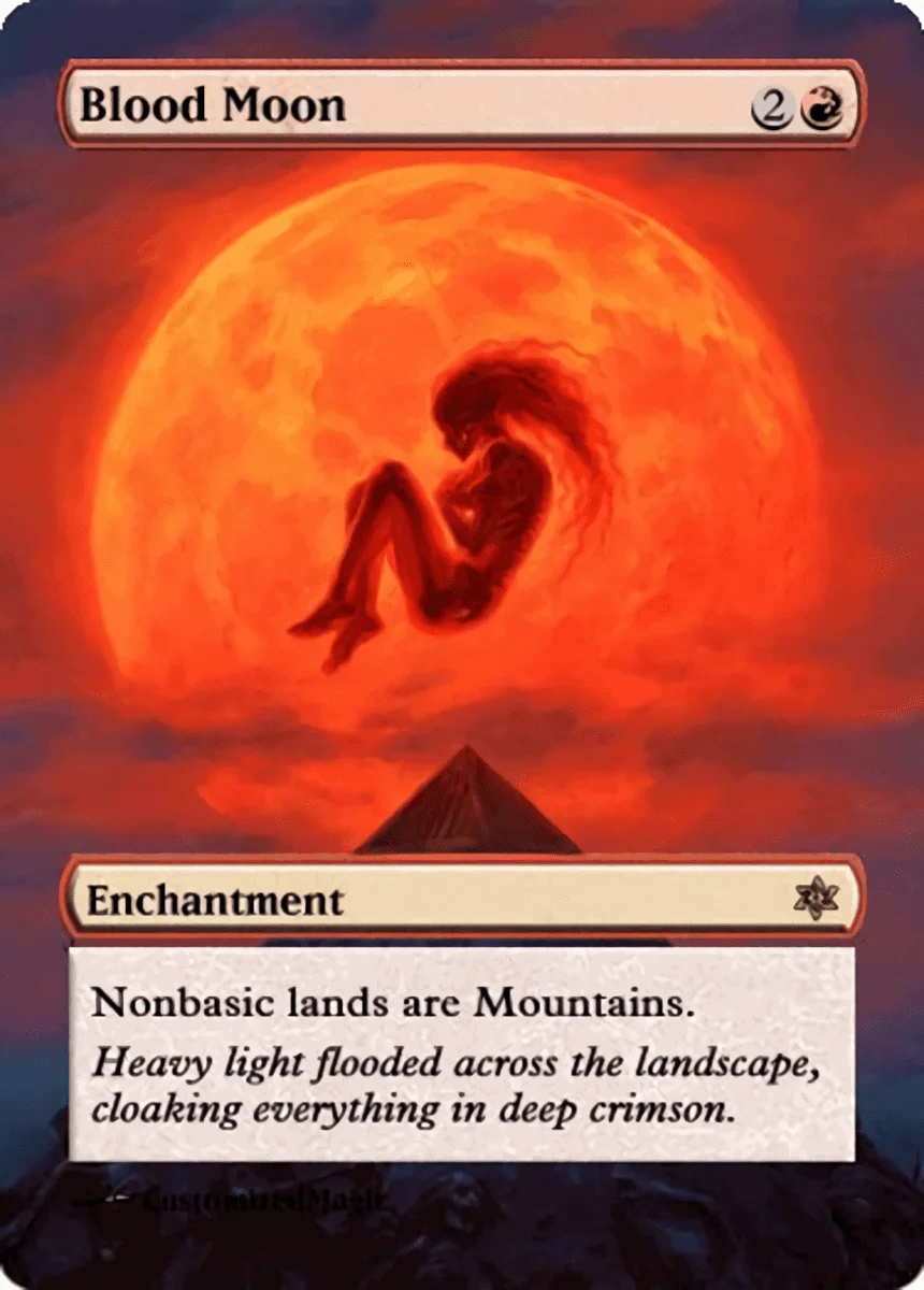 Blood Moon | Pic 2 54 | Magic the Gathering / MTG Proxy Cards | Necropotence
