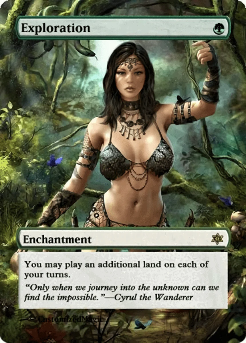Exploration | Pic 2 55 | Magic the Gathering / MTG Proxy Cards | Necropotence