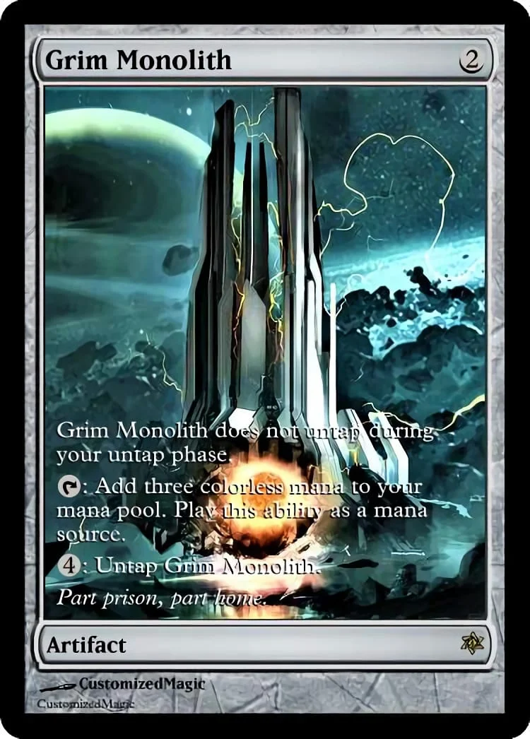 Grim Monolith | Pic 2 57 | Magic the Gathering / MTG Proxy Cards | Isochron Scepter