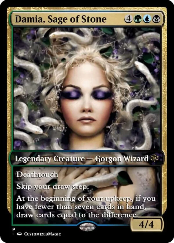 Damia, Sage of Stone | Pic 2 6 1 | Magic the Gathering / MTG Proxy Cards |