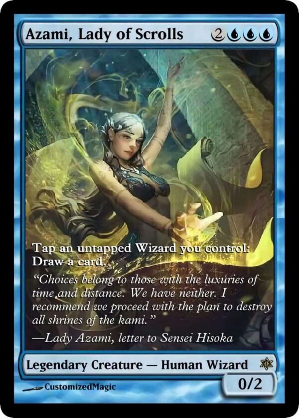 Azami, Lady of Scrolls | Pic 2 6 | Magic the Gathering Proxy Cards