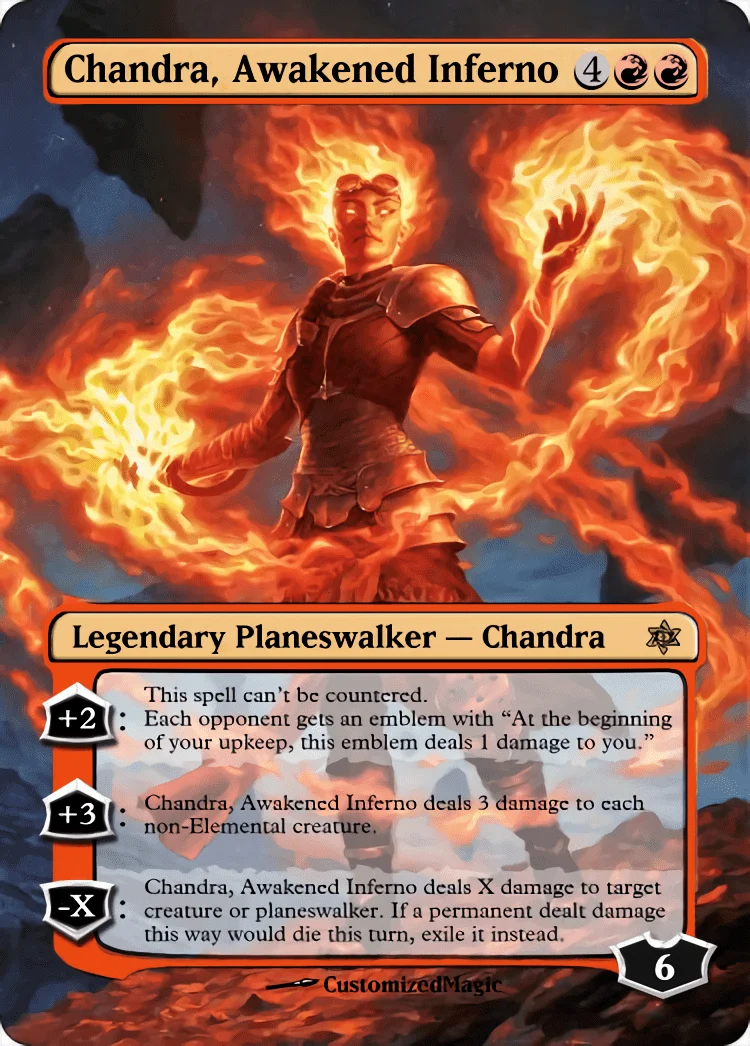 Chandra from Core Set 2020 | Pic 2 60 | Magic the Gathering / MTG Proxy Cards | The Theorist Chandra from Core Set 2020 | Pic 2 60 | Magic the Gathering / MTG Proxy Cards | The Theorist