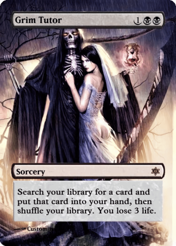 Grim Tutor | Pic 2 64 | Magic the Gathering Proxy Cards
