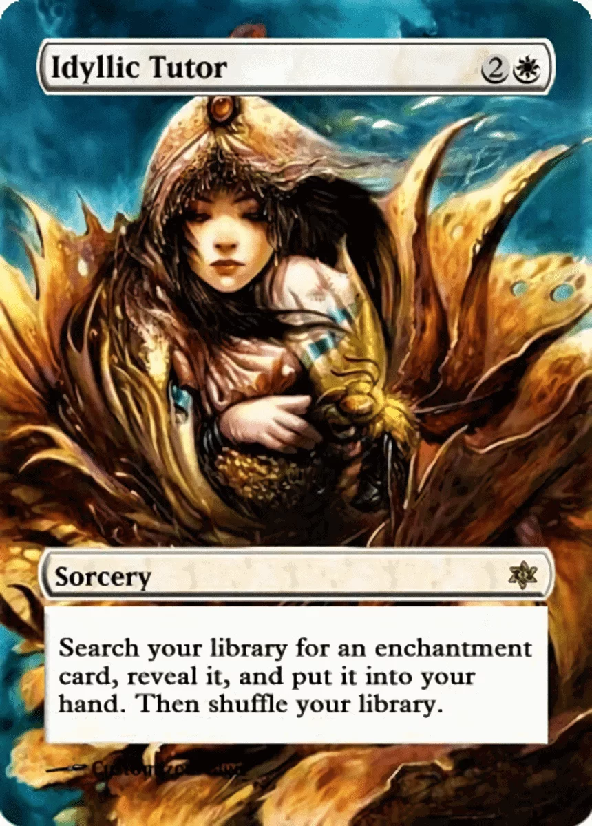 Idyllic Tutor | Pic 2 65 | Magic the Gathering / MTG Proxy Cards | Time Walk
