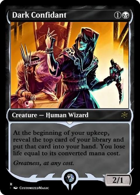 Dark Confidant | Magic The Gathering Proxy Cards