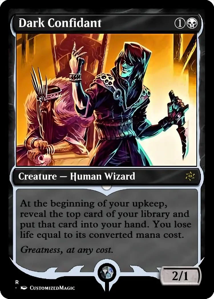 Dark Confidant | Pic 2 66 | Magic the Gathering / MTG Proxy Cards |