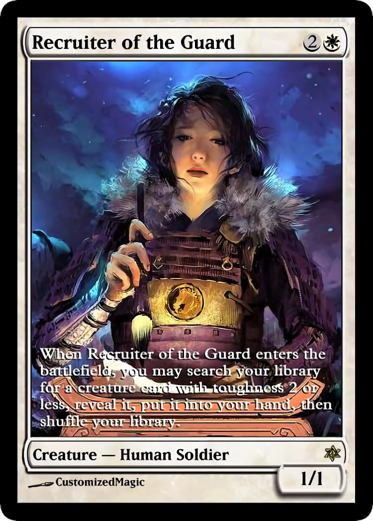 Recruiter Of The Guard | Magic The Gathering Proxy Cards