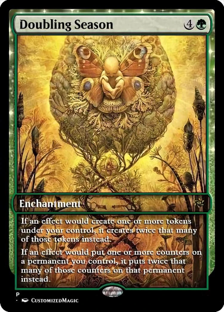 Doubling Season | Pic 2 74 | Magic the Gathering / MTG Proxy Cards | Necropotence