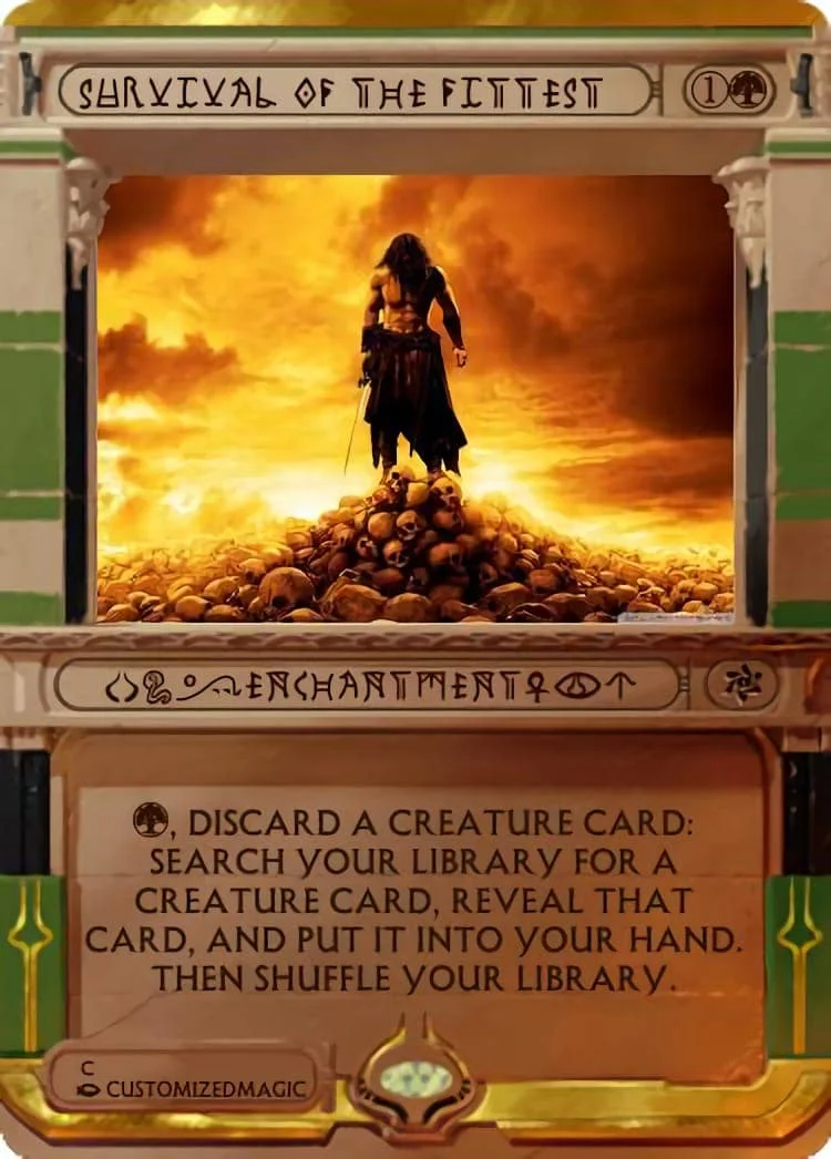 Survival Of The Fittest | Magic The Gathering Proxy Cards