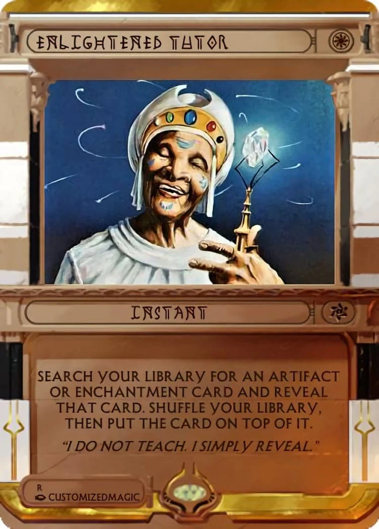 Enlightened Tutor | Pic 3 101 | Magic the Gathering / MTG Proxy Cards | Enlightened Tutor | Pic 3 101 | Magic the Gathering / MTG Proxy Cards |