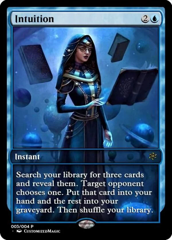 Intuition | Pic 3 102 | Magic the Gathering / MTG Proxy Cards | Worldly Tutor