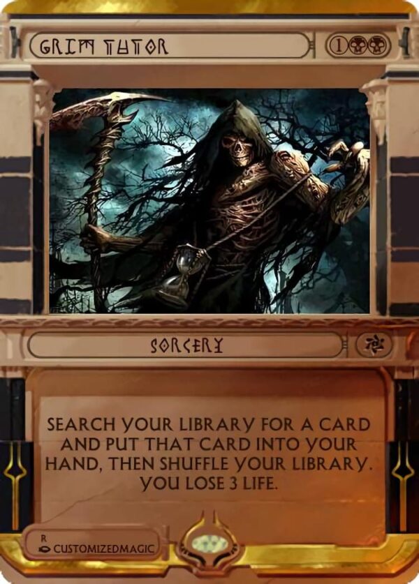 Grim Tutor | Pic 3 112 | Magic the Gathering Proxy Cards