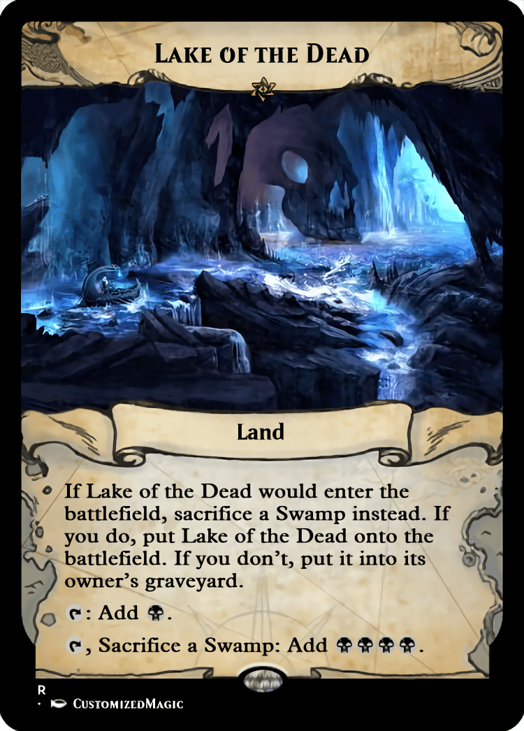Lake Of The Dead | Magic The Gathering Proxy Cards