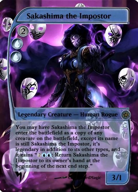 Magic: The Gathering - Sakashima The Impostor (Sakashima L'Impostore) | Saviors Of Kamigawa | Rara