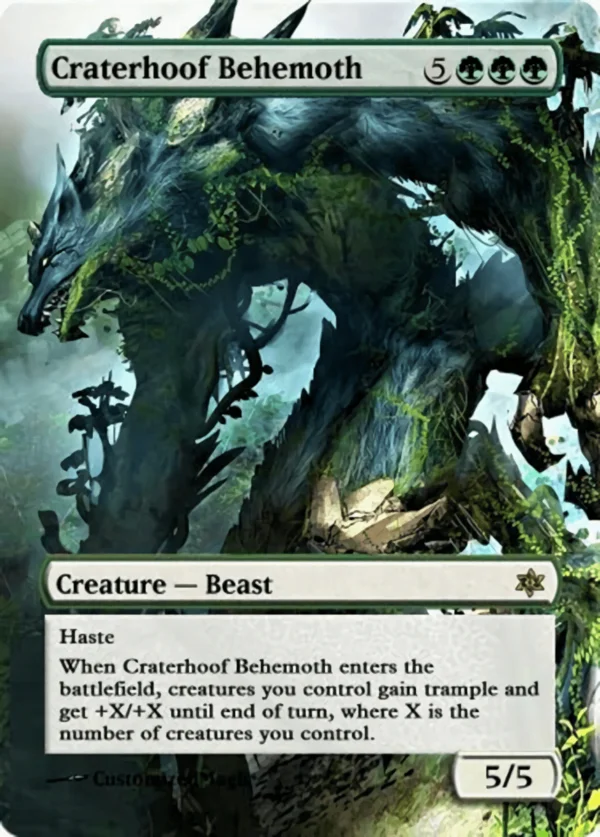 Craterhoof Behemoth | Magic The Gathering Proxy Cards