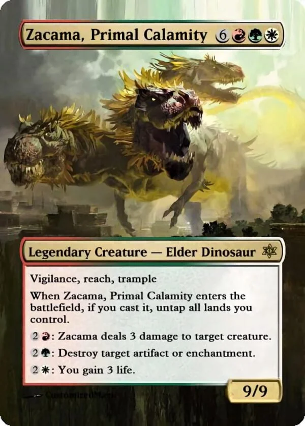Zacama, Primal Calamity
