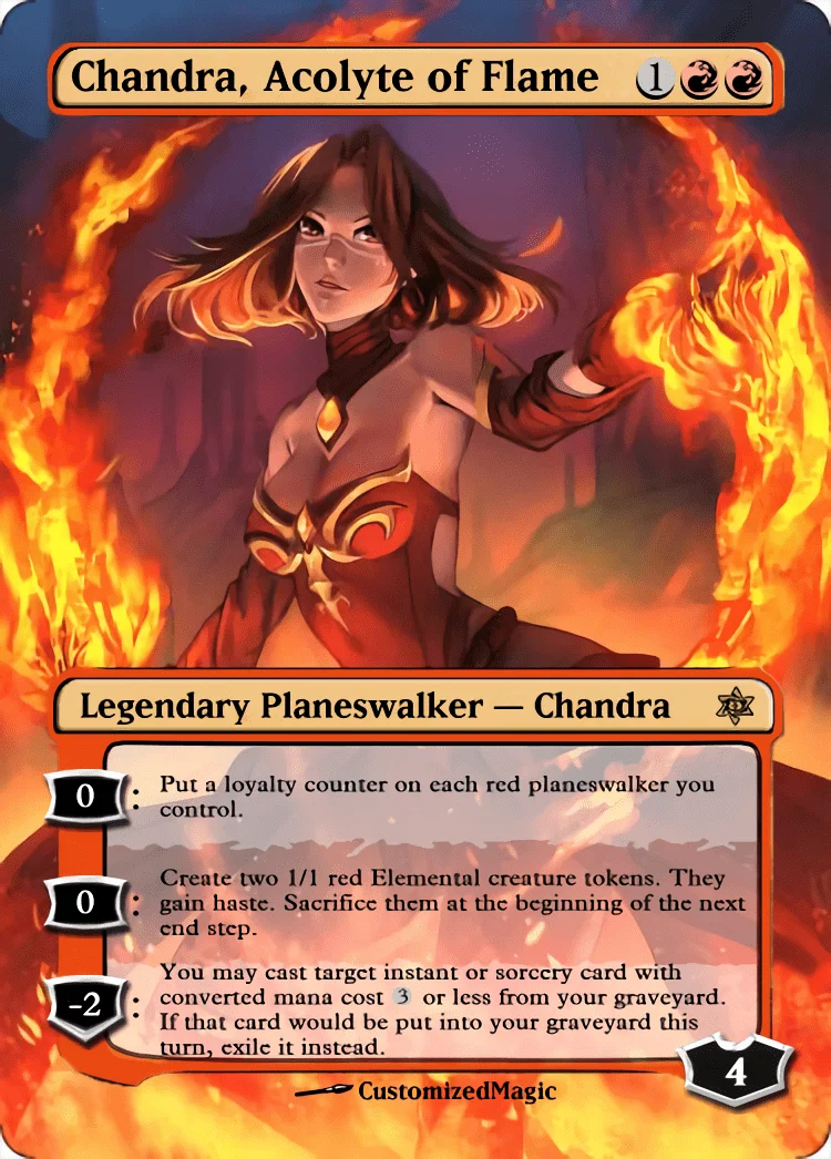 Chandra from Core Set 2020 | Pic 3 45 | Magic the Gathering / MTG Proxy Cards | The Theorist Chandra from Core Set 2020 | Pic 3 45 | Magic the Gathering / MTG Proxy Cards | The Theorist