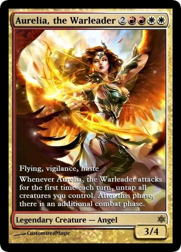 Aurelia, the Warleader | Pic 3 5 | Magic the Gathering / MTG Proxy Cards |
