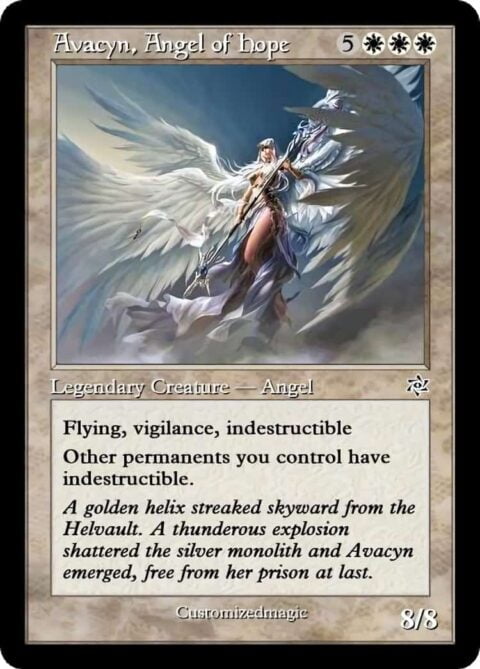 Avacyn, Angel Of Hope | Magic The Gathering Proxy Cards