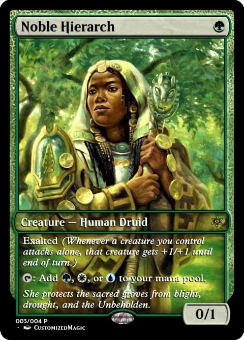 Noble Hierarch | Magic The Gathering Proxy Cards