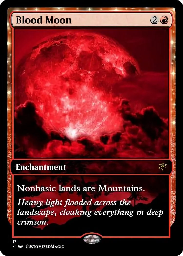 Blood Moon | Pic 3 83 | Magic the Gathering / MTG Proxy Cards | Necropotence