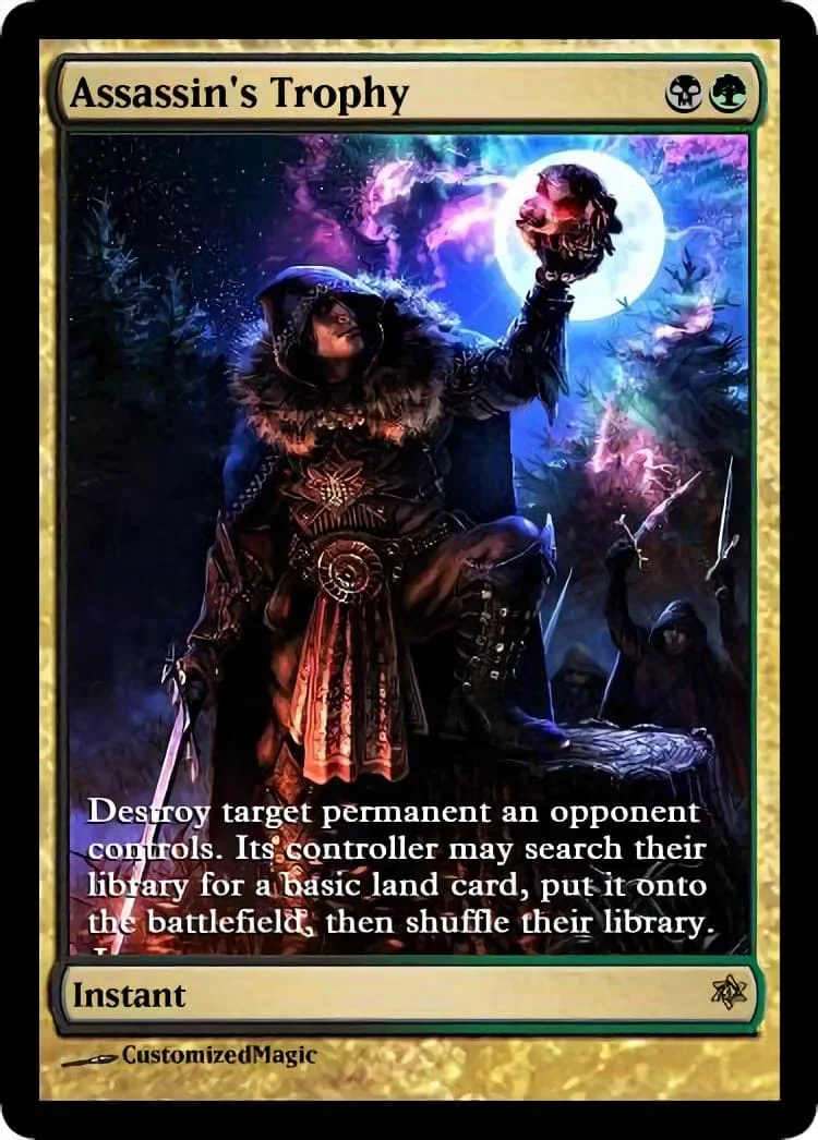 Assassin's Trophy | Pic 3 99 | Magic the Gathering / MTG Proxy Cards | Intuition