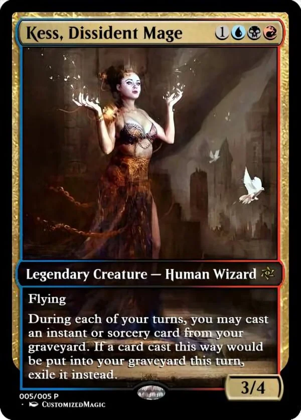 Kess, Dissident Mage | Pic 4 10 | Magic the Gathering / MTG Proxy Cards |
