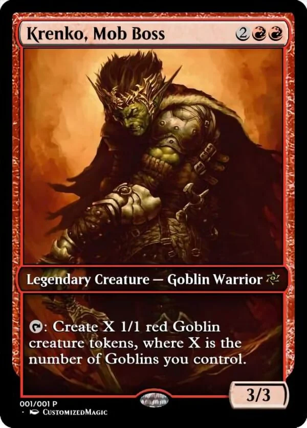 Krenko, Mob Boss | Pic 4 11 | Magic the Gathering / MTG Proxy Cards |