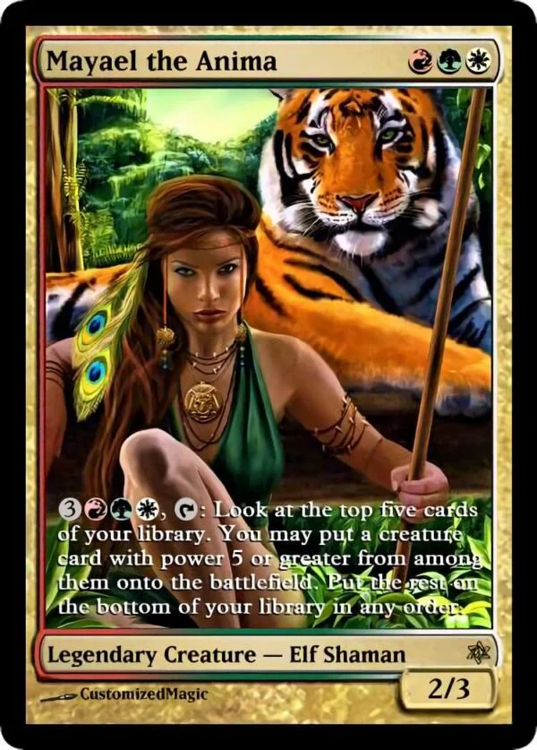Mayael the Anima | Pic 4 14 | Magic the Gathering / MTG Proxy Cards |