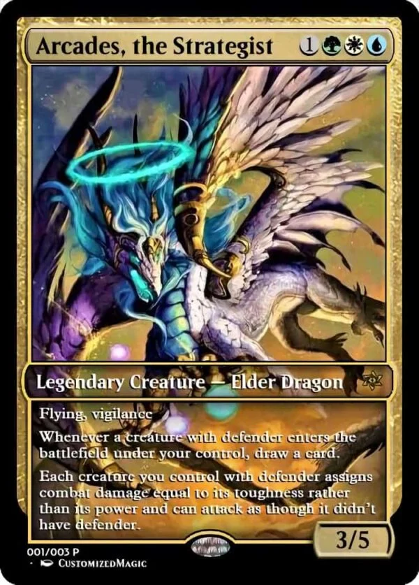 Arcades, the Strategist | Pic 4 2 | Magic the Gathering / MTG Proxy Cards | Anvil of Bogardan