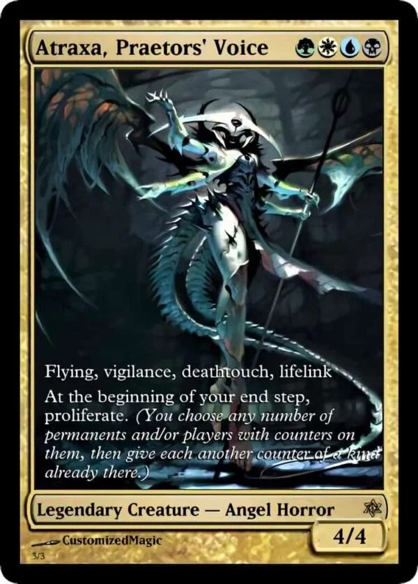 Atraxa, Praetors' Voice | Pic 4 3 | Magic the Gathering / MTG Proxy Cards |