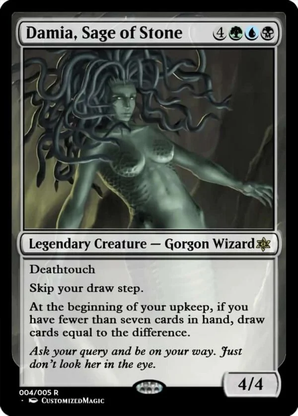 Damia, Sage of Stone | Pic 4 4 1 | Magic the Gathering / MTG Proxy Cards |