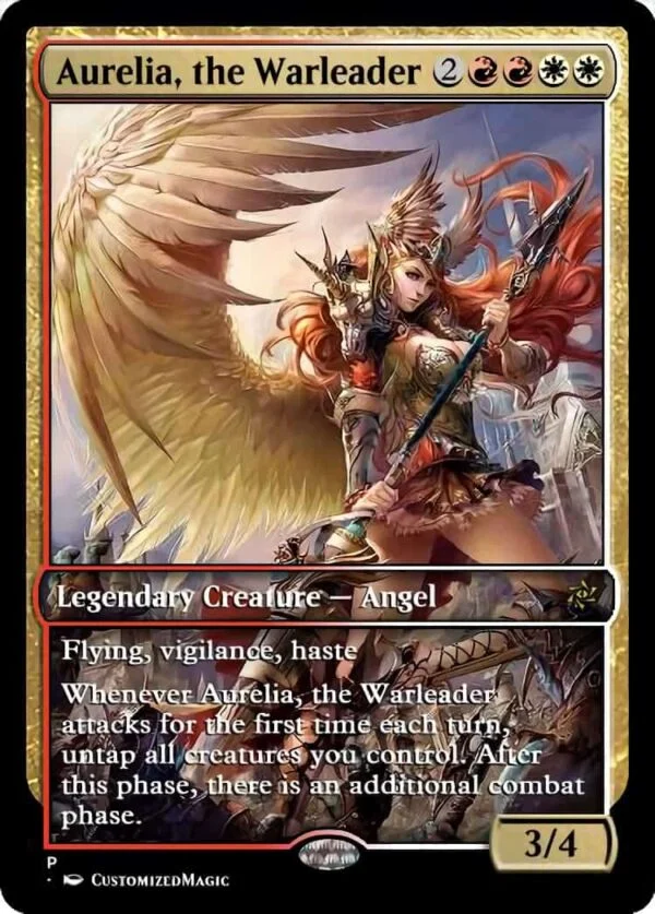 Aurelia, the Warleader | Pic 4 4 | Magic the Gathering / MTG Proxy Cards |