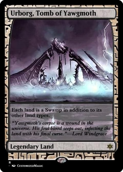 Urborg, Tomb Of Yawgmoth | Magic The Gathering Proxy Cards