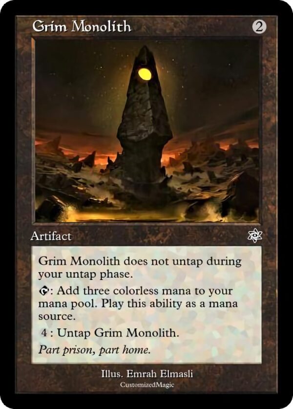 Grim Monolith | Pic 4 48 | Magic the Gathering Proxy Cards