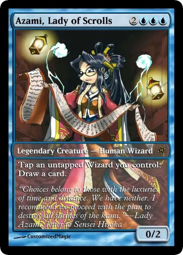 Azami, Lady of Scrolls | Pic 4 6 | Magic the Gathering Proxy Cards