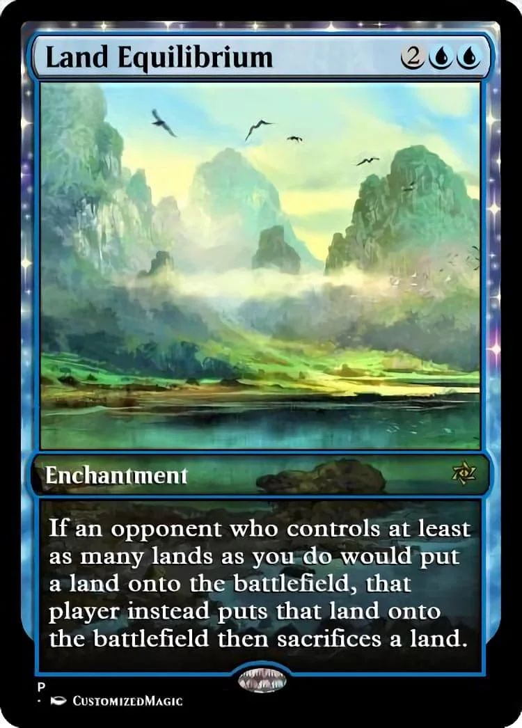 売れ筋】 Land Equilibrium イタリア語 MTG Legends