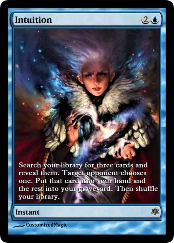 Intuition | Pic 4 72 | Magic the Gathering / MTG Proxy Cards | Worldly Tutor