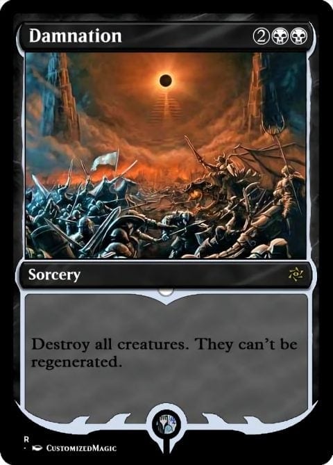 Damnation | Magic The Gathering Proxy Cards