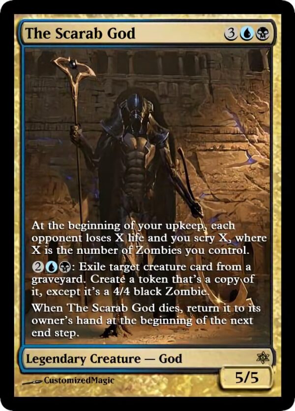 The Scarab God | Pic 5 10 | Magic the Gathering Proxy Cards