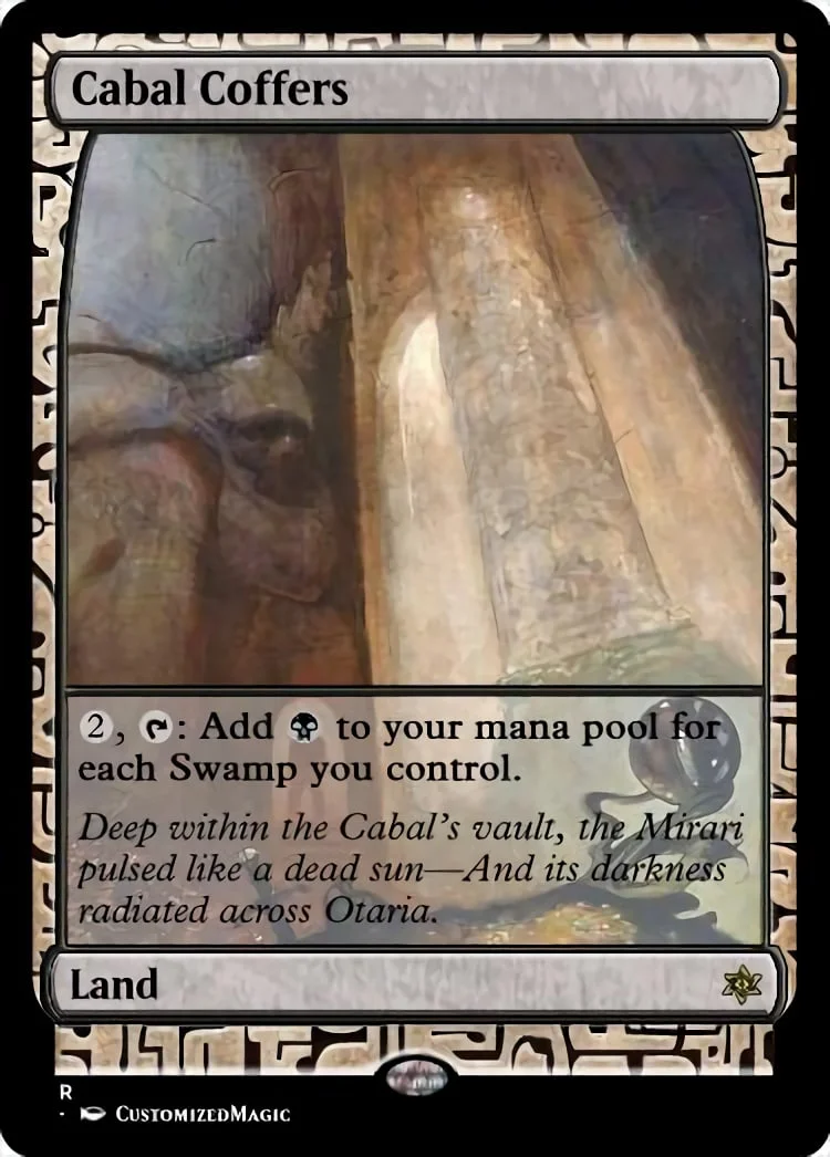 Cabal Coffers | Pic 5 12 | Magic the Gathering / MTG Proxy Cards | Dual Lands