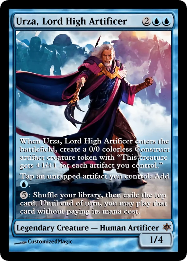 Urza, Lord High Artificer | Pic 5 13 | Magic the Gathering / MTG Proxy Cards |
