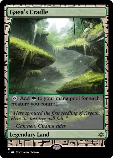 Gaea's Cradle | Magic The Gathering Proxy Cards